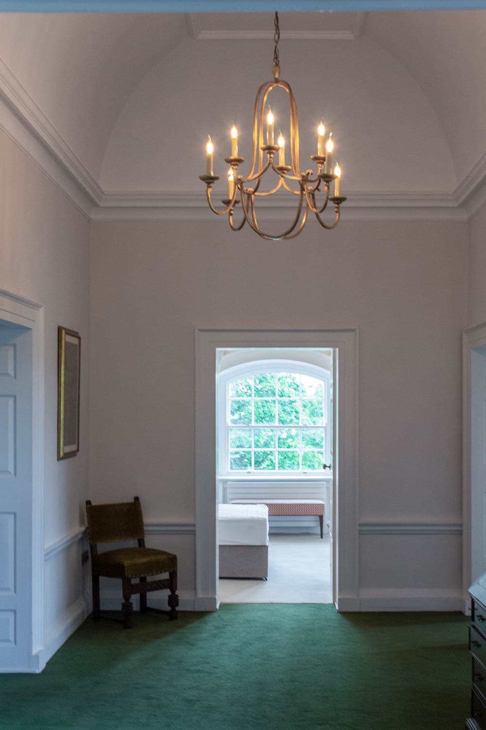 Upper floor landing